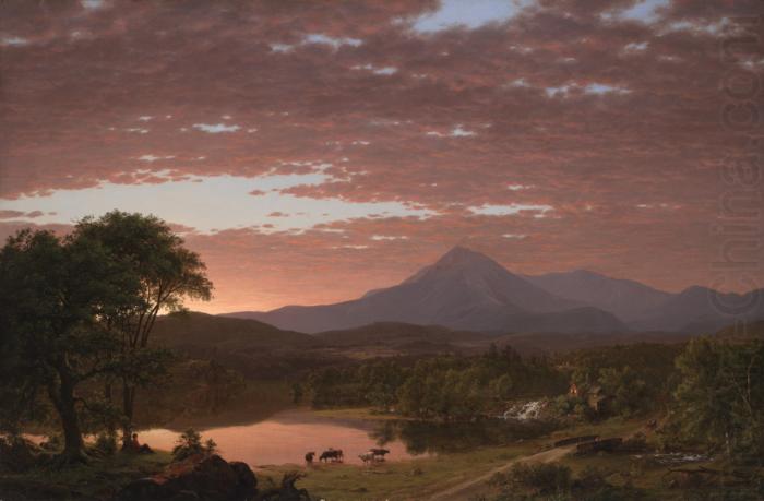 Mt. Ktaddn, Frederic Edwin Church